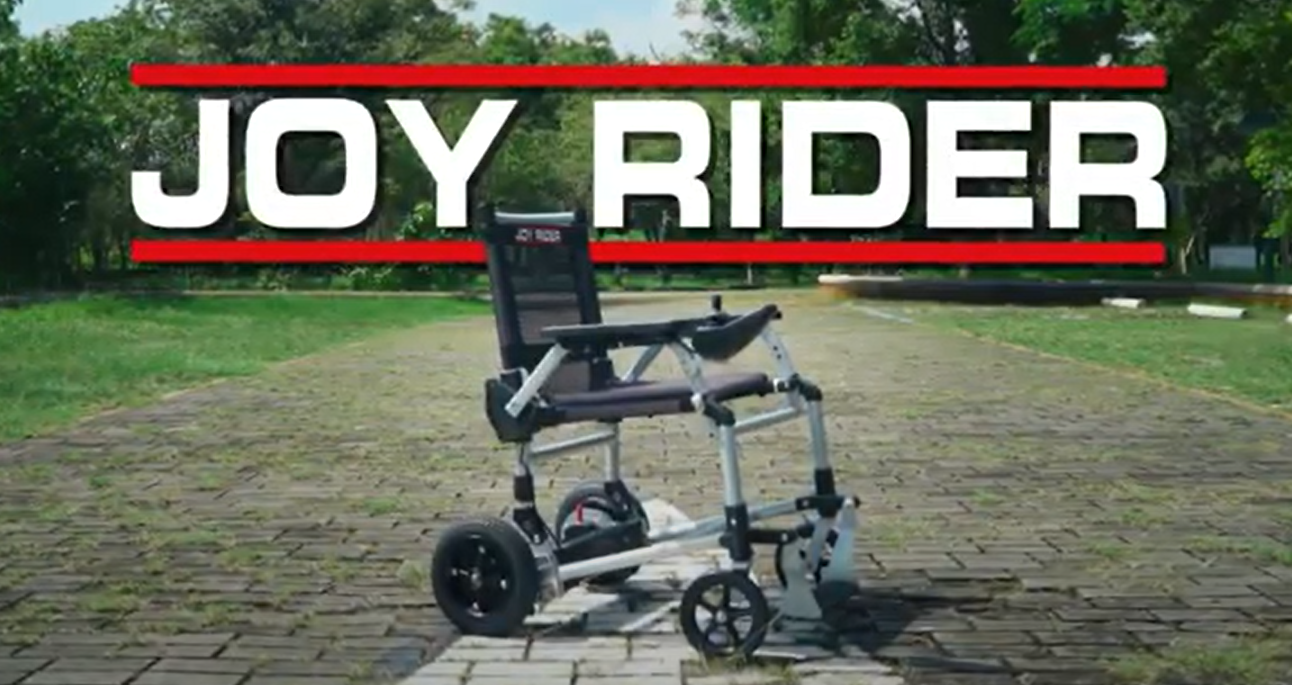 DKCITY – Joyrider A lightweight, compact and stylish wheelchair.