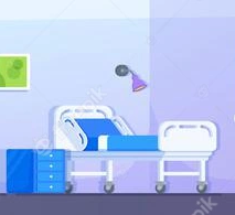 Hospital Bed & Furniture