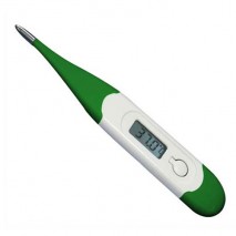 Instant flexible digital thermometer