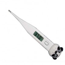 Cartoon digital thermometer
