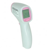 Talking non-contact infrared forehead thermometer
