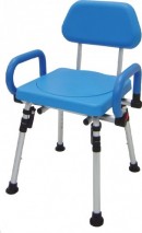 Foldable PU Back, Rotating PU Seat  Flip Arms, Parallel Folding Legs